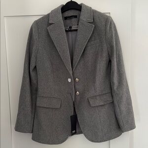 Women's Gray Blazer
